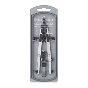 Schnellverstellzirkel, silber / schwarz 174014