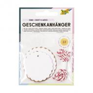 Geschenkanhänger, rund