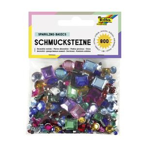 Schmucksteine - eckig und rund 1240