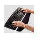 Tastatur-Handgelenkauflage PlushTouch, blau 9287402