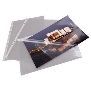 Prospekthülle DIN A4, glasklar glatt, oben und links offen 100810996