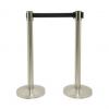 Absperrsystem RETRACTABLE chrom - 2er Set