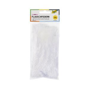 Flauschfedern, weiß - 10 g 53219