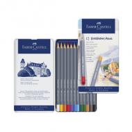 Aquarellstifte GOLDFABER, 12er Metalletui