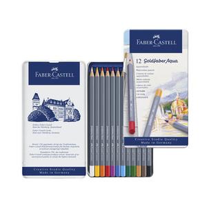 Aquarellstifte GOLDFABER, 12er Metalletui 114648