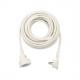 Symbolbild: Schutzkontakt-Verlängerungskabel, mit Winkel-Flachstecker - weiß 1168980020