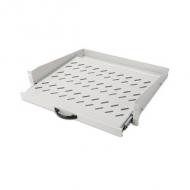19" Fachboden, 2 HE, grau