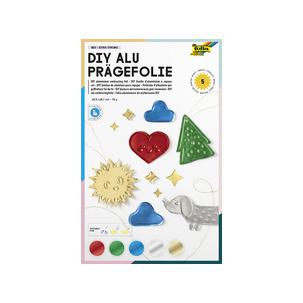 Prägefolienmappe, farbig sortiert 505