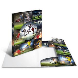 Eckspannermappe "Fußball", DIN A4 19187