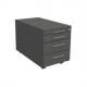 Rollcontainer "ARTLINE", 1 Schub + 1 Schub Hängeregistratur + 1 Utensilienauszug, weiß 12746713