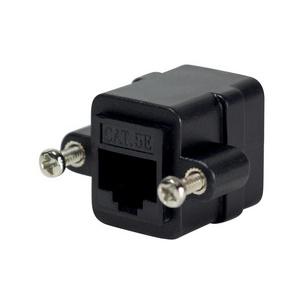 Patchkabel-Verbinder mit Flansch, Kat.5e NP0098