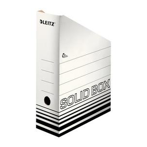 Archiv-Stehsammler Solid, weiß / schwarz 4607-00-01