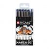 Manga-Set PIGMA MICRON, 6er Etui