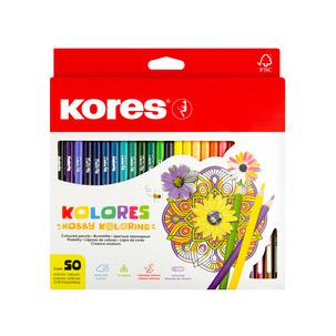 Dreikant-Buntstifte "Kolores Hobby Koloring" BB93350
