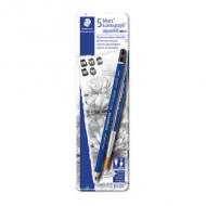 Bleistift Mars Lumograph aquarell, 6er Metalletui