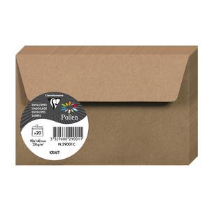 Symbolbild: Briefumschläge Kraftpapier, Haftklebung 29006C