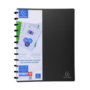 Sichtbuch, DIN A4, schwarz 86357E