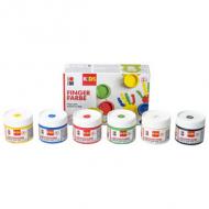 Fingerfarben, 6er Set