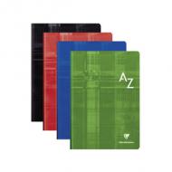 Clairefontaine Répertoire broché, A4, quadrillé 5x5 192 pages, papier vélin velouté 90 g / m2, fabriqué en Fran  dos toilé, couverture carte pelliculée, couleurs assorties, pas de choix de couleur possible (9149C)