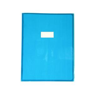 Heftschoner Cristalux - transparent, blau 73402C