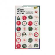 Adventskalender-Buttons "Classic"