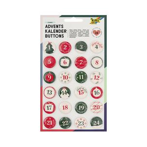 Adventskalender-Buttons "Classic" 1209