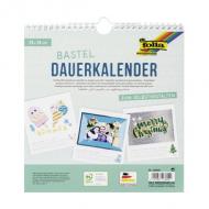 Kreativ-Wandkalender, weiß