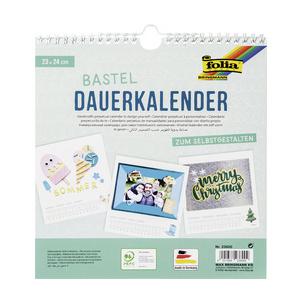 Kreativ-Wandkalender, weiß 23600