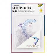 Bügelperlen Stiftplatten TIERWELT, auf Blisterkarte
