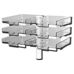 Schwenkflügler mit 6 Schalen, lichtgrau h5036004