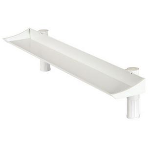 Schreibtischbrücke Uno Top Board, lichtgrau h5040144