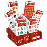 Weihnachts-Sticker DECOR "Adventskalender", im Thekendisplay