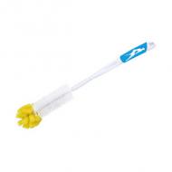 Flaschenbürste "softy", mit Schwammkopf - blau