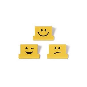 Supaclip® 40, gelb, Emoji-Motive 1380