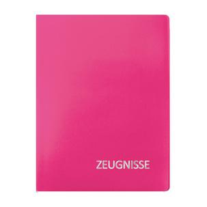 Zeugnismappe Basic, magenta 88573