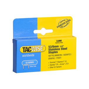 Symbolbild: Heftklammern für Handtacker, Edelstahl (53/6 mm) 1268