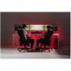 Bürodrehstuhl "Sitness RS", schwarz / rot SR10P DA00X