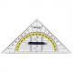 Geometriedreieck mit Griff, Hypotenuse: 220 mm E-10133 BP