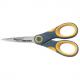 Schere Titanium Non Stick, Länge: 250 mm, grau/gelb E-33650 00