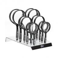 Lupe, Kunststofflinse, 12er Acryl-Display