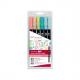 Doppelfasermaler "ABT DUAL BRUSH PEN", 6er-Set Candy Colours ABT-6P-4