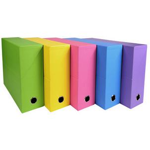 Symbolbild: Archiv-Boxen Salsa, farbig sortiert 89329E