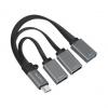 USB 3.0 Hub mit USB-C 3.1 Gen1 Anschluss, 3 Port