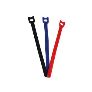 Symbolbild: Klett-Kabelbinder, Kunststoffstreifen mit Durchführung BS18-10002