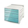 Schubladenbox ColourIce, blau / lichtgrau
