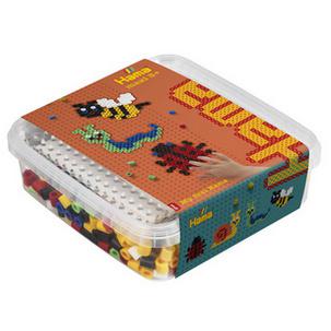 Bügelperlen maxi + Stiftplatte "Krabbeltiere", in Box 8744