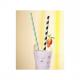 Trinkhalme "Stripes", farbig sortiert 87011