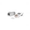 RJ45 Modular-Stecker-Set, grau