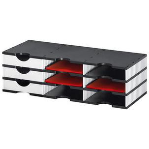 Symbolbild: styrodoc duo Set - schwarz / weiß / weiß (Lieferung unbestückt) 268-0303.0995S