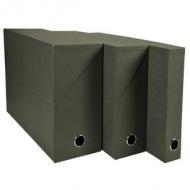 Symbolbild: Archiv-Boxen, dunkelgrün